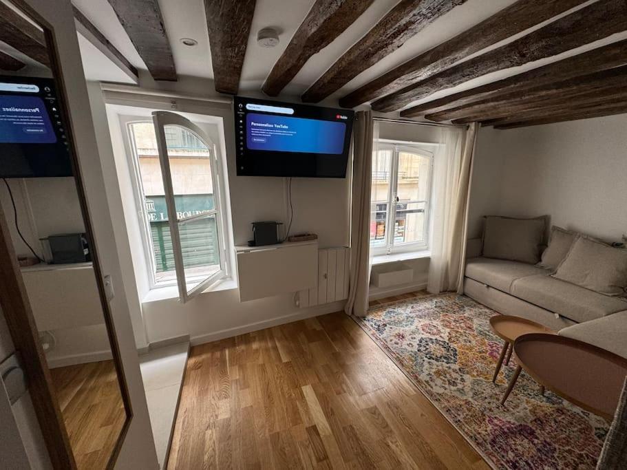 Appartement Studio Neuf Et Equipe - Coeur De Paris- Bourse *